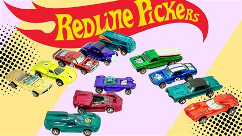 Unboxing An Original Redline Collection Of 23 Hot Wheels Cars Youtube