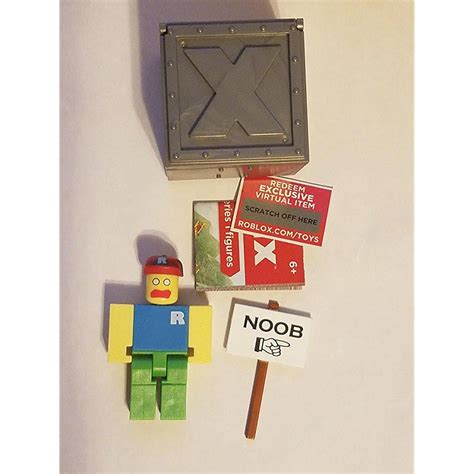 Roblox Series 1 Classic Noob Action Figure Mystery Box Virtual Item Code 2 5