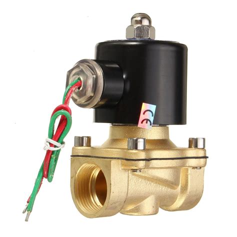 34 Inch 220v Ac Brass Electric Solenoid Valve For Water Air Majju Pk