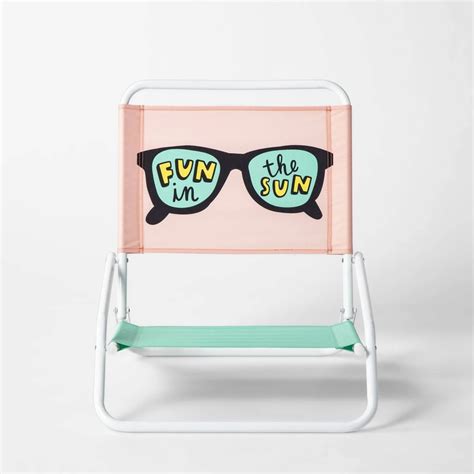 Fun In The Sun Beach Sand Chair Target New Sun Squad Summer Products