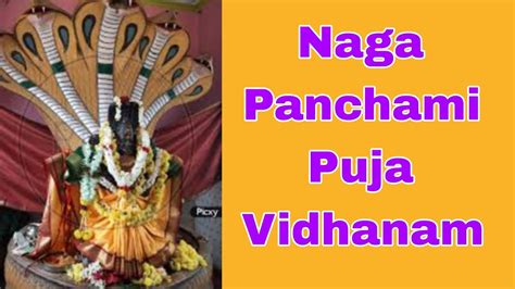 Naga Panchami Puja Vidhanam Youtube