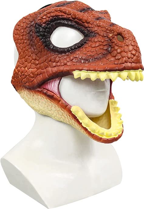 Buy Dinosaur Mask Velociraptor Mask With Opening Jaw Full Head