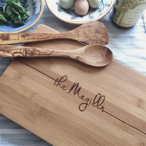 Custom Cutting Board Personalized Chopping Board Engraved Cheese