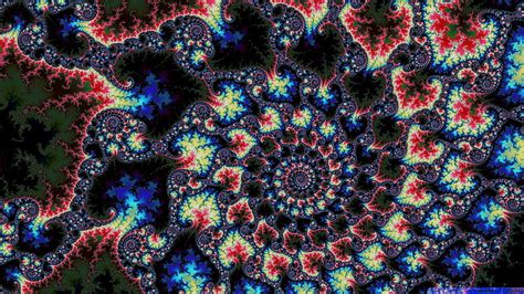 Hd Wallpaper Assorted Color Mandala Artwork Fractal Abstract