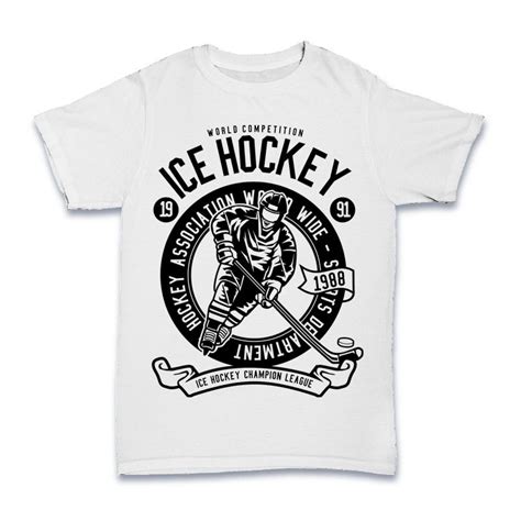 Ice Hockey Tshirt Design Buy T Shirt Designs