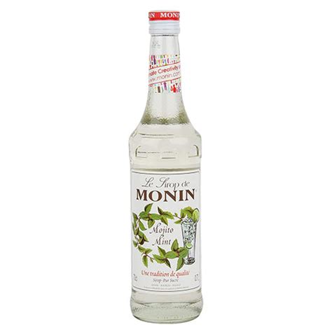 Monin Mojito Mint Syrup 1l Beans N Berries