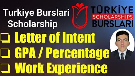 Importance Of Gpa Letter Of Intent And Percentage For Turkiye Burslari