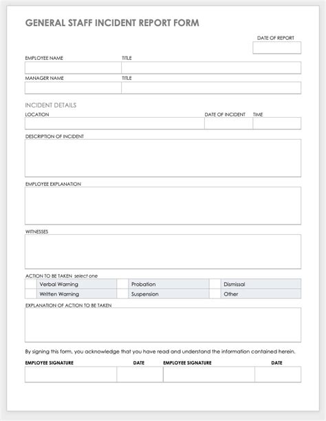 Free Workplace Accident Report Templates Smartsheet 2023
