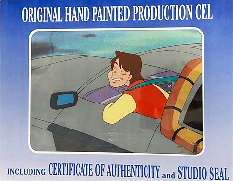 Back To The Future Tv Series Production Cel And Drawing Set Animation