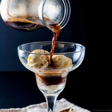 how to make an affogato coffee dessert flavour and savour