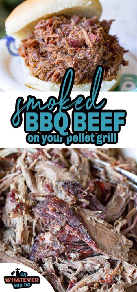 Traeger Smoked And Pulled Beef Easy Bbq Beef Roast For Pellet Grills