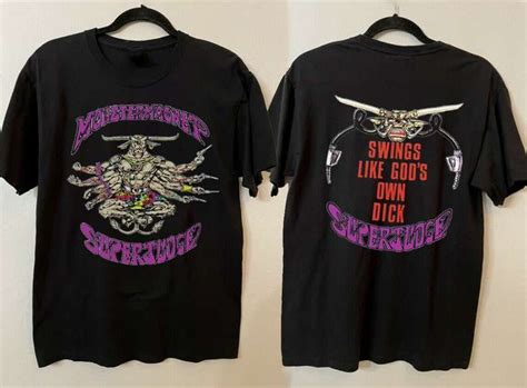 Monster Magnet Swings Like Gods Own Dick Superjudge Tour Vintage 1993 T