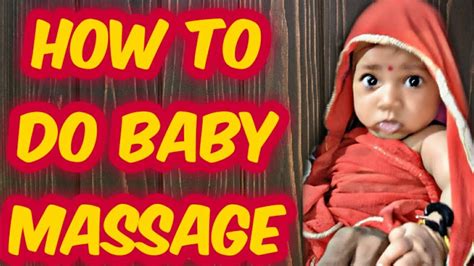 How To Do Baby Massage At Home How To Do Baby Malish YouTube