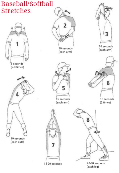 Quick And Easy Stretches To Get You Ready For Your Softball Season