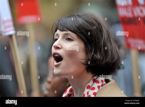 London Uk 10 March 2018 Gemma Arterton Actress Joins Thousands Of Women Taking Part In The