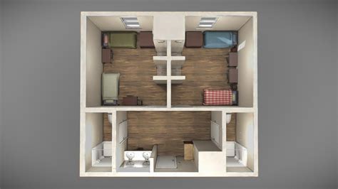 Clearview Hall 3d Model By Columbus State University Residence Life