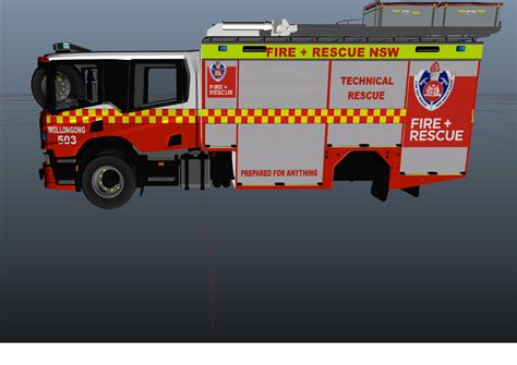 Fire Rescue Nsw Technical Rescue Scania Gta5