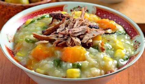 Di sini ada cara membuat yang jelas dan mudah diikuti. Bubur Manado | indoresep.web.id