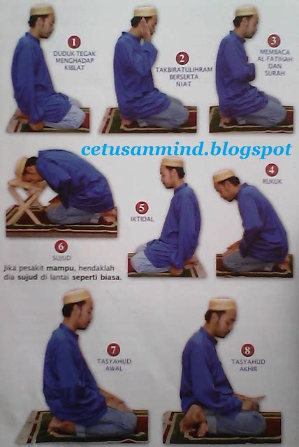 Sembahyang pesakit berdiri dan duduk atas kerusi (pesakit yang tidak mampu sujud). Cara Solat Bagi Orang Sakit | Tahukah - Info