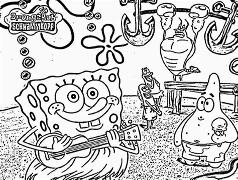 Play free online spongebob coloring book game kids games at dressupgames77. Spongebob Characters Coloring Pages - Coloring Home