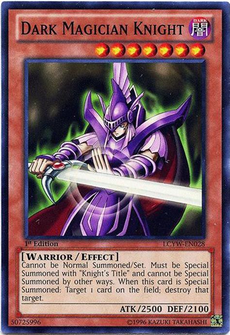 Yugioh Legendary Collection 3 Single Card Common Dark Magician Knight Lcyw En028 Toywiz