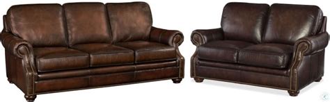 Montgomery Brown Leather Sofa From Hooker Home Gallery Stores