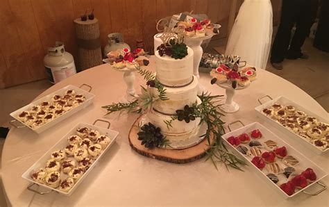 Dessert Catering Setup By Ktc Catering Of Las Vegas Kiss The Cook