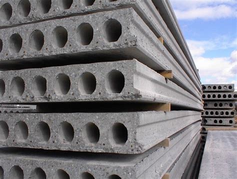 Reinforced Concrete Precast Core Floor Slab Hollowcore Concast