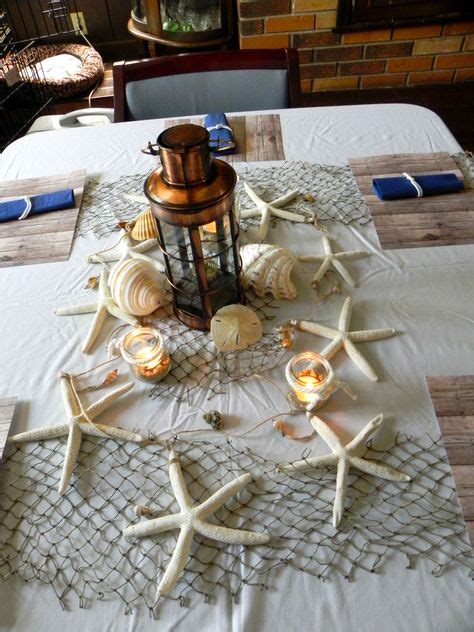 17 Nautical Table Centerpieces Ideas Centerpieces Beach Themes