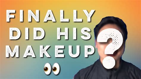 My Husband Finally Lets Me Do His Makeup Mxchellemakeup Youtube