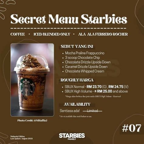 Tak Tahu Nak Order Apa Ini Senarai 20 Menu Starbucks Yang Anda Boleh Cuba