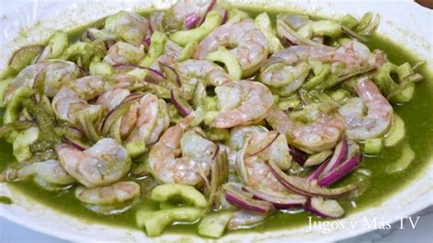 Receta De Aguachile De Camarón Shrimp Recipes Fish Recipes Yummy
