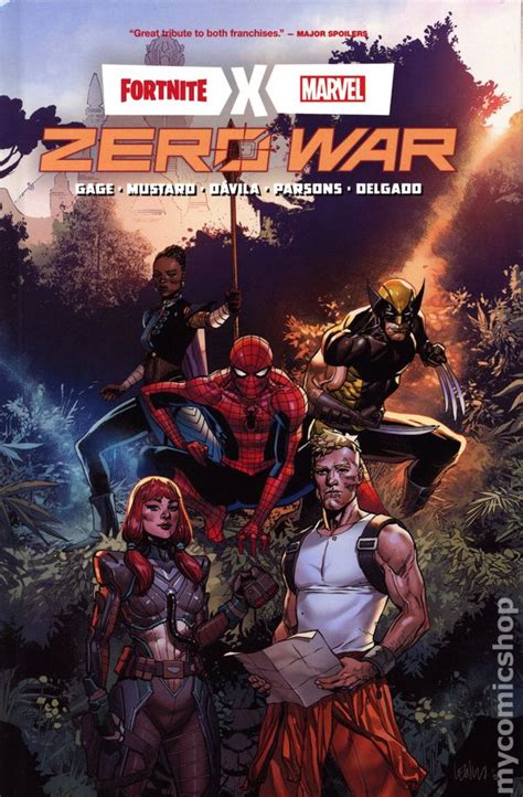 Fortnite X Marvel Zero War Hc 2022 Marvel Comic Books