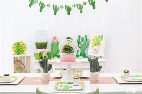 Wild And Free Cactus Party Ideas Michelles Party Plan It