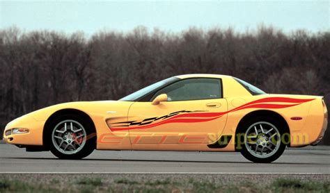 C5 Corvette Side Stripes Fit All C5s Models