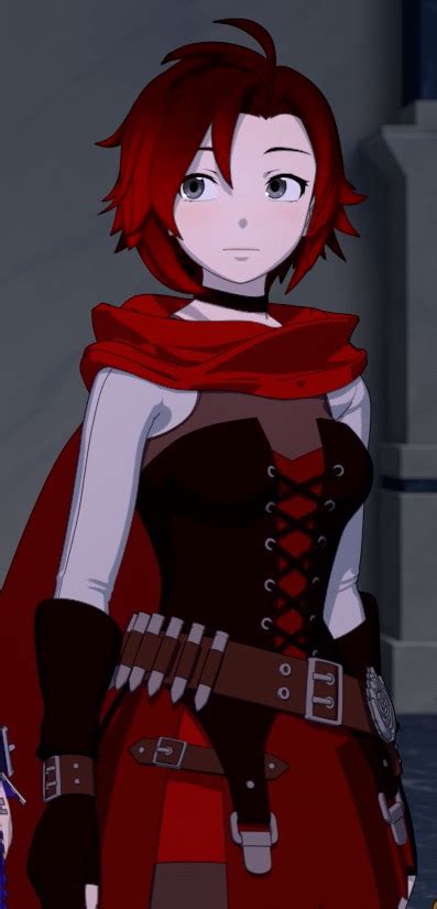 Rwby Red Head Ruby Rose 2 By Turboace On Deviantart