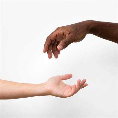 Premium Photo Multiracial Hands Coming Together