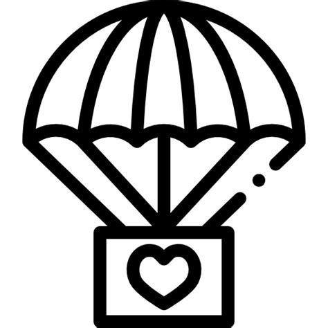 Paracaídas Icono Gratis