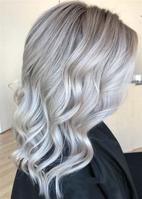 Rooty White Blonde Hair Color Shades You Must Try In 2019 Stylesmod
