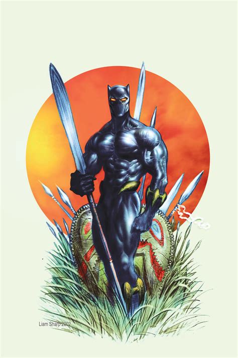 Black Panther Cover 2 By Liamsharp On Deviantart