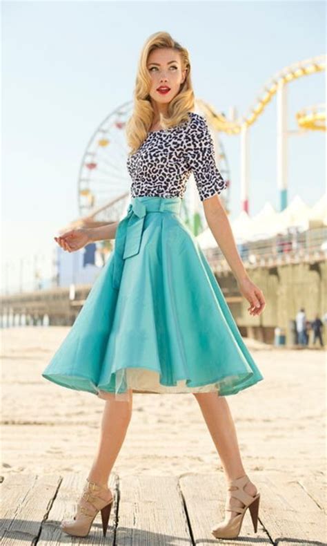 Modern Version Of 1950s Fashion Pictures Photos And Images For