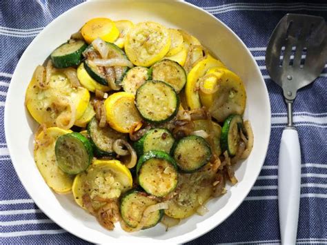 Check spelling or type a new query. Sautéed Yellow Squash and Zucchini Recipe | Kardea Brown ...
