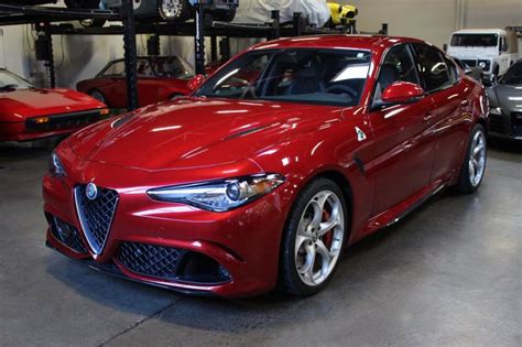 Used 2017 Alfa Romeo Giulia Quadrifoglio For Sale Special Pricing San Francisco Sports Cars