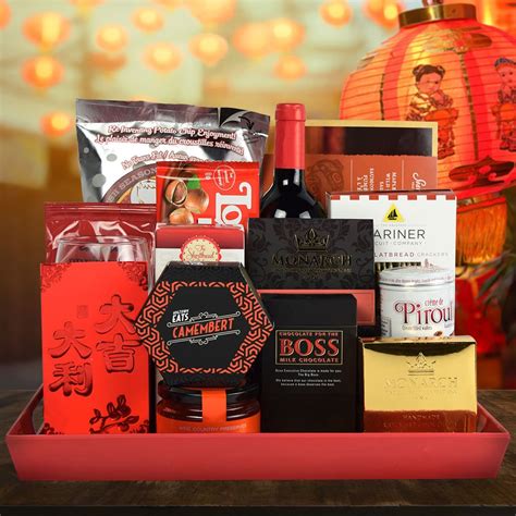 Check spelling or type a new query. Chinese New Year Gift Baskets - Food and Fortune Gift Basket