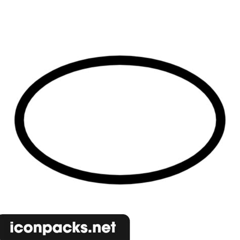Download Free Ellipse Icon, Symbol. Download in PNG, SVG format.