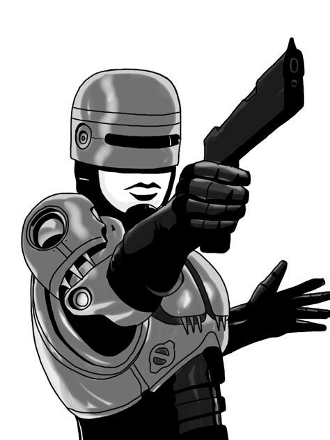 Robocop Full Digital Drawing By Chrismas 81 On Deviantart