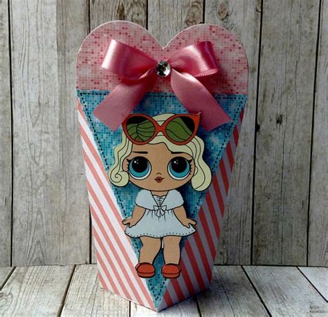 Lol Surprise Dolls Candy Favor Box Candy Favor Boxes Doll Party Girls