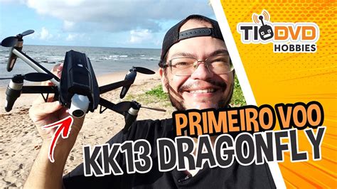 Drone Kk Dragonfly Gps Bom E Barato Para Iniciantes Camera Hd Voo