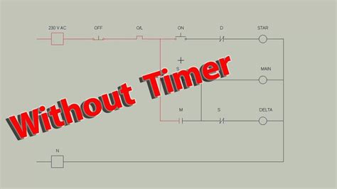 Diagram Manual Star Delta Starter Circuit Diagram Mydiagram Online