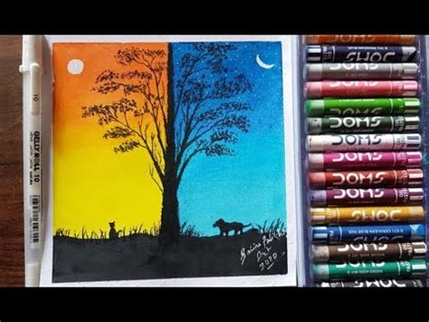Easy Oil Pastel Drawing for Beginners |Sunrise and ... The difference between the two is the binder.